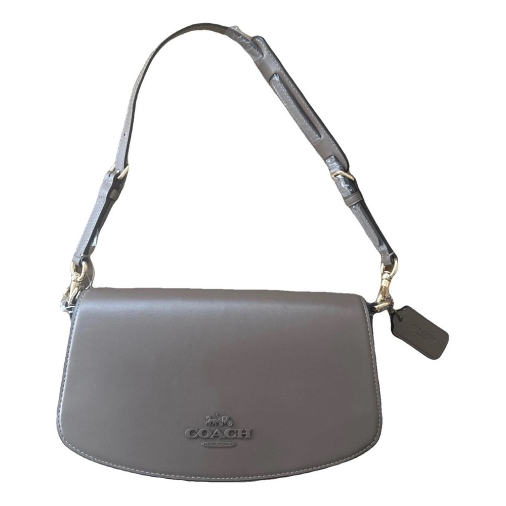 Coach Elegant Gray Shoulder Bag